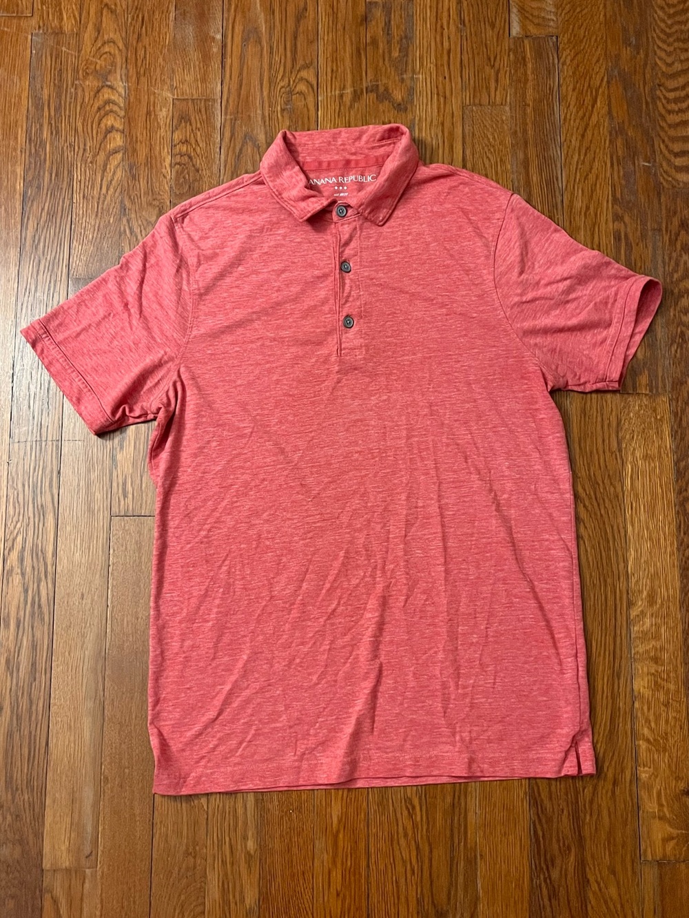 Heather red Banana Republic vintage polo